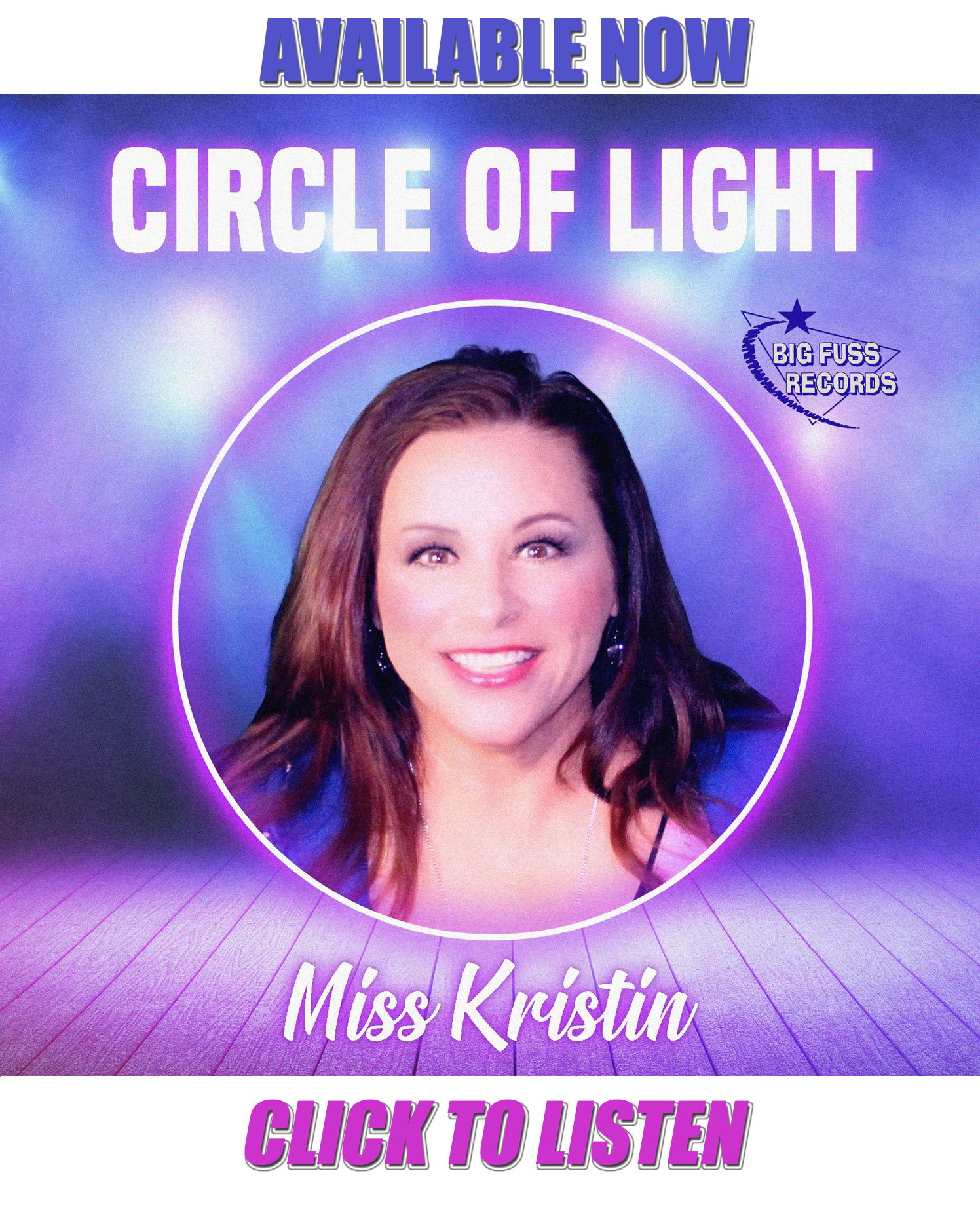 Miss Kristin, Circle Of Light, New Music Release, Kristin Pedderson
