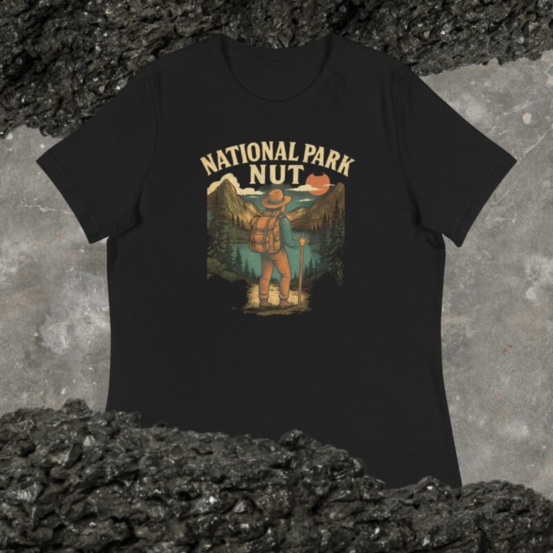 "National Park Nut" Women's Relaxed T-Shirt